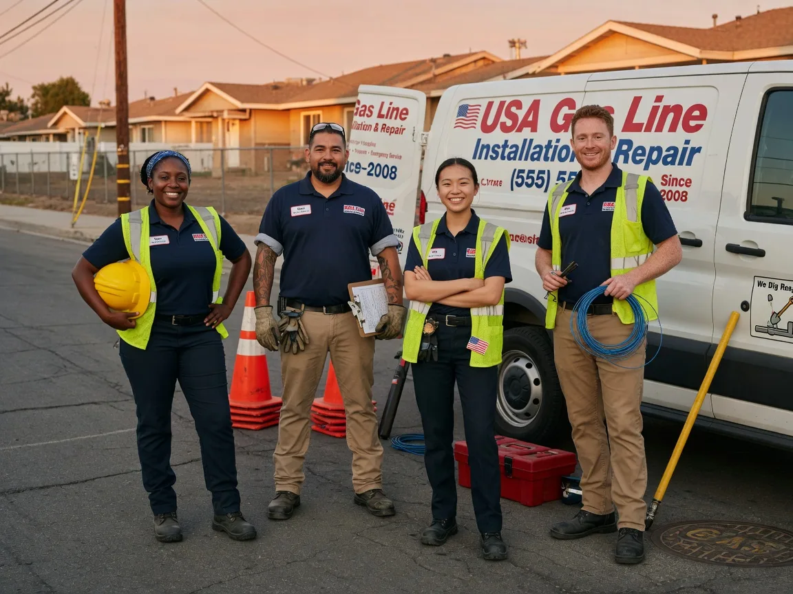 Gas Line Installation company in Saint Clairsville, OH